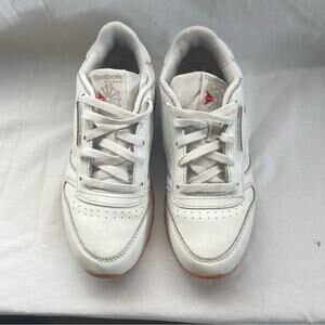 Reebok Classic Leather Sneakers Youth 2.5 Playwear Outdoor Tennis Shoes Casual